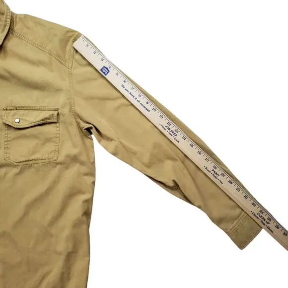 Vintage The Territory Ahead Pearl Snap Shirt Mens M Brushpopper Western Outdoor - Picture 7 of 9